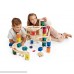 Hape Quadrilla Wooden Marble Run Construction Whirlpool Quality Time Playing Together Wooden Safe Play Smart Play for Smart Families B00AX8WWVY